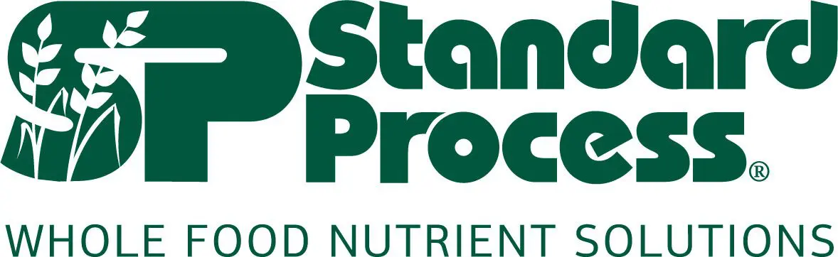 Logo of Standard Process, a company focused on whole food nutrients.