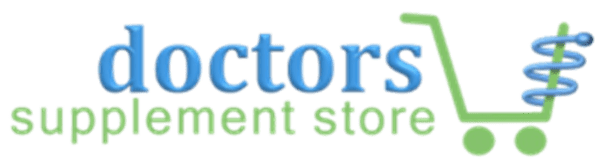 Logo with blue and green text reading 'doctor patient store'.