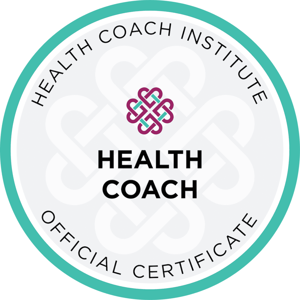 A health coach institute official certificate